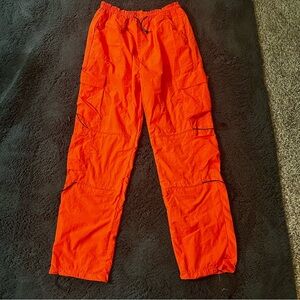 Juniors cargo pants windbreaker style